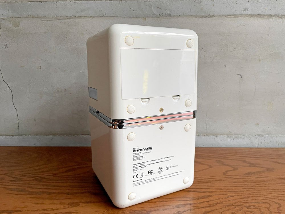 ブリオンベガ BRIONVEGA ラジオクーボ Radiocubo.it TS525 ポータブルラジオスピーカー 復刻モデル スペースエイジ ♪