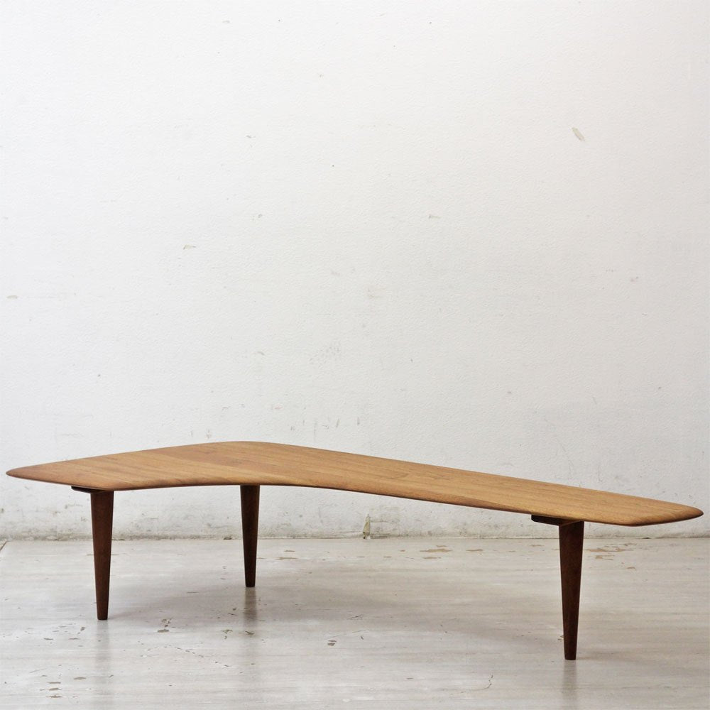 カーフ karf パラレル コーヒーテーブル Parallel Coffee Table ウォールナット無垢材 ローテーブル W150cm 廃番 参考価格￥107,800- ●