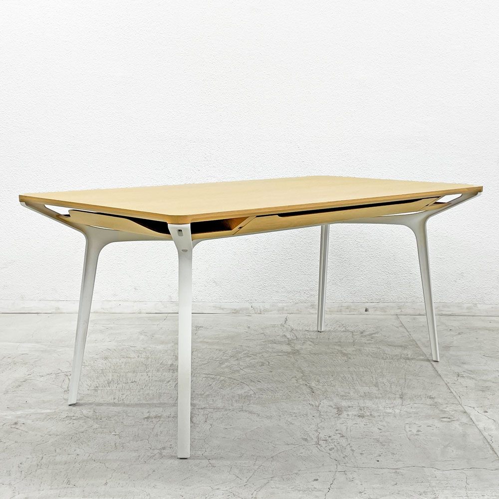 Herman Miller カラフテーブル Carafe Table W160cm デスク ダイニングテーブル ドロワー付き 配線孔 参考価格約533,500円 廃番 〓
