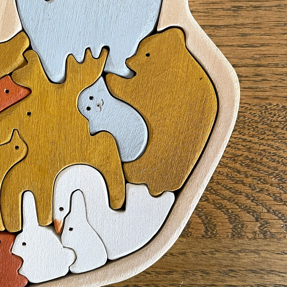 カンパニー COMPANY アニマルズ オブ フィンランド パズル Animals of Finland Puzzle パズル バーチ材 フィンランド 北欧雑貨 ■