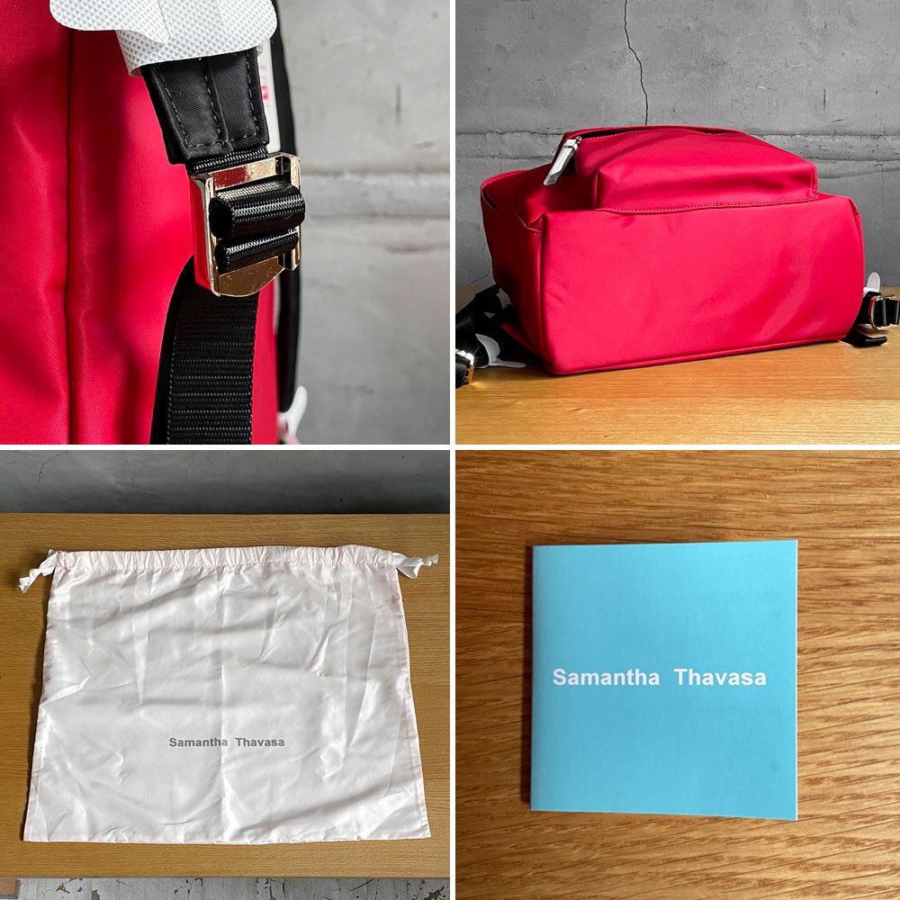 サマンサタバサ Samantha Thavasa 広島東洋カープ コラボ リュック バックパック チャーム付き 未使用品 A ♪