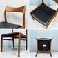 ノーウェアライクホーム NOWHERE LIKE HOME オーウェン OWEN ダイニングチェア Dining Chair アームレス ウォールナット材 PVCレザー ◎