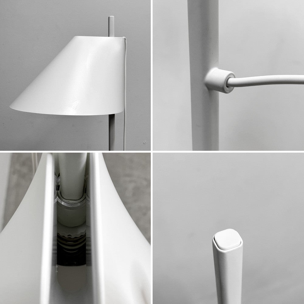 ルイスポールセン louis poulsen ユー フロアランプ Yuh Floor Lamp LED一体型 調光 シェード上下昇降・傾斜・回転 ホワイト 説明書付 定価￥135,300- ●