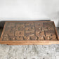 クラッシュゲート CRASH GATE ノットアンティークス Knot antiques ABCセンターテーブル ガラス × 杉古材 W120cm 関家具 ■
