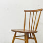 アーコール Ercol スティックバックチェア ダイニングチェア エルム材 UKビンテージ Vintage オイルフィニッシュ 英国家具 ●