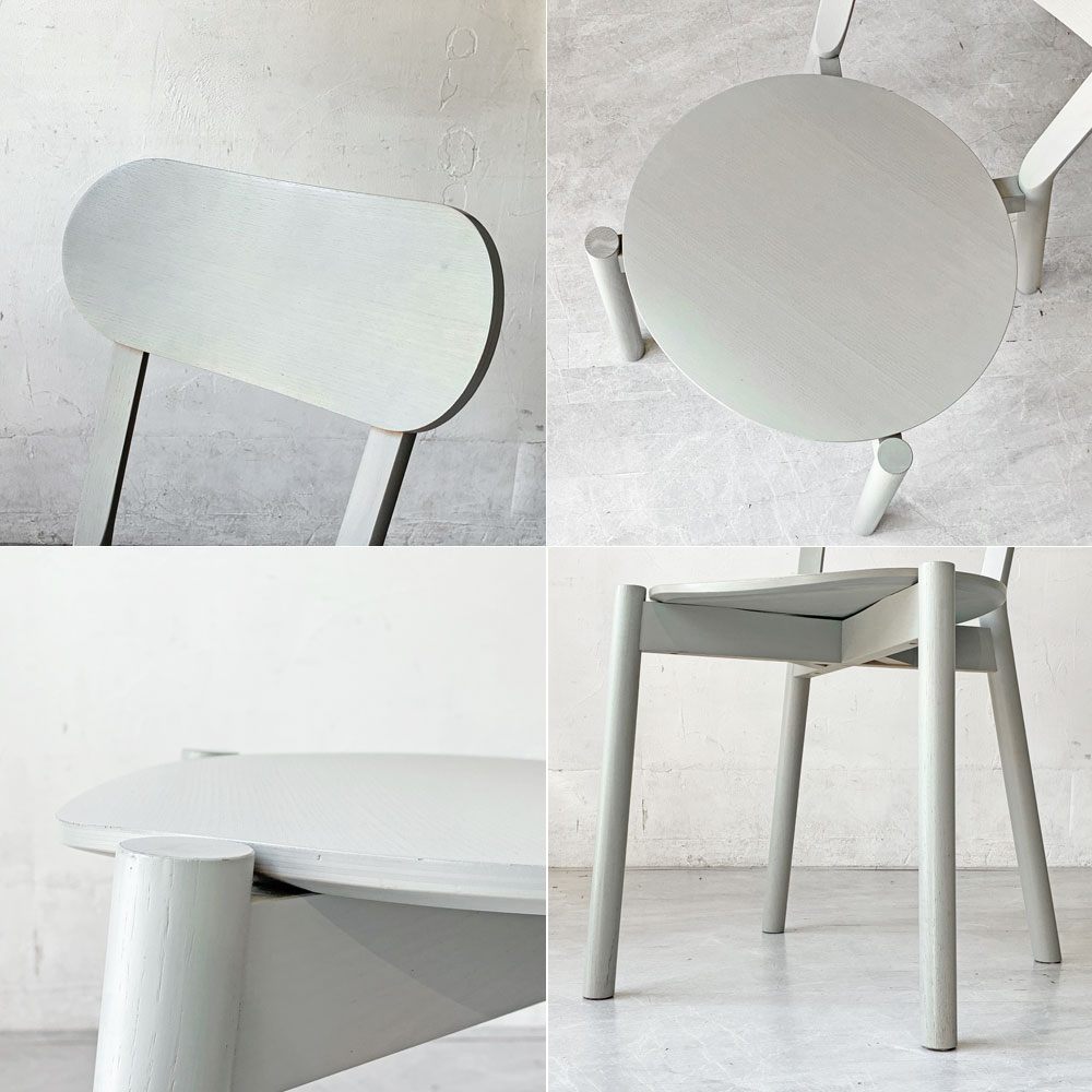 カリモクニュースタンダード KARIMOKU NEW STANDARD キャストールチェア CASTOR CHAIR スタッキング BIG-GAME グレイングレー 定価￥47.300- ★