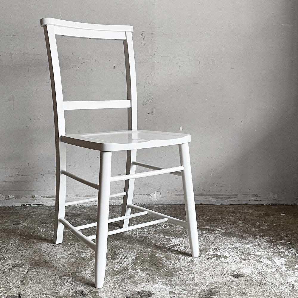 シボネ CIBONE チャーチチェア Chur Chair ホワイトペイント 木製 H84cm ジャモアソシエイツ Jamo Associates モダンデザイン ■