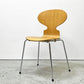 フリッツハンセン Fritz Hansen アントチェア 4本脚 ナチュラルビーチ ラッカー アルネ・ヤコブセン 北欧家具 H ●