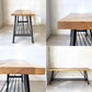 クラッシュゲート CRASH GATE ノットアンティークス knot antiques ルーイ LOEI ダイニングベンチ W120cm オーク無垢材 インダストリアル 廃盤 関家具 ★