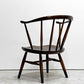 アーコール Ercol スモーカーズチェア Smoker's chair カウホーンチェア No.338 ラウンジチェア ビーチ×エルム材 ブルーラベル 英国 ビンテージ 希少 ●