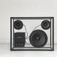 トランスペアレントスピーカー TRANSPARENT SPEAKER ブルートゥース ブラックコード 北欧 スウェーデン モダンデザイン 定価：176,000円 ◎