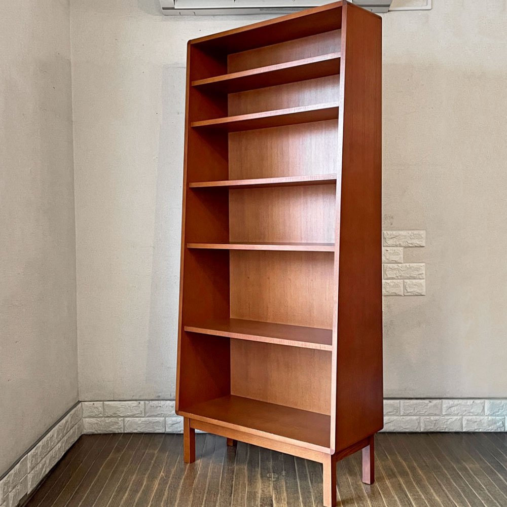 イデー IDEE アントン ANTON ブックシェルフ BOOKSHELF ホワイトアッシュ材 アントンブラウン H180cm ディスプレイラック 定価￥219,900- ◎