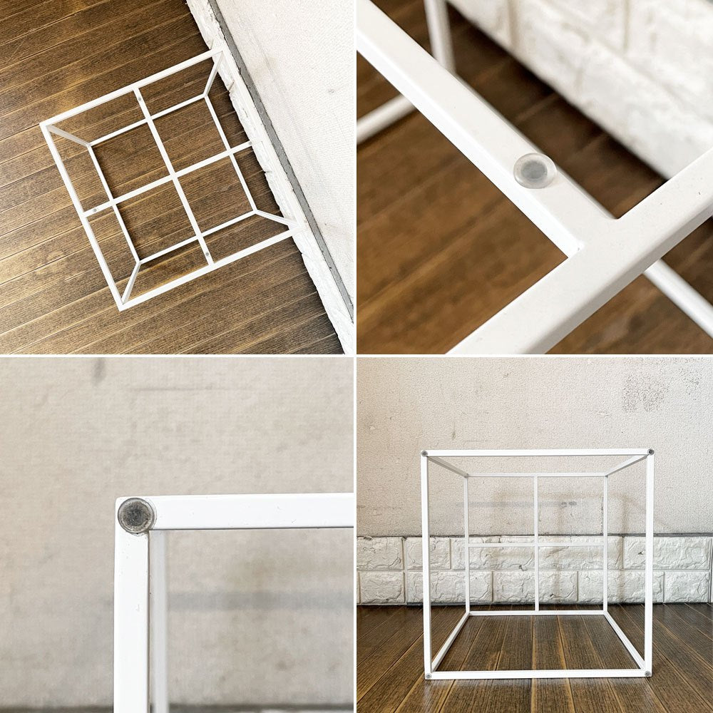 ヘイ HAY トレイテーブル Tray Table S サイドテーブル ホワイト スクエア W30cm デンマーク 北欧家具 定価￥38,500- ◎
