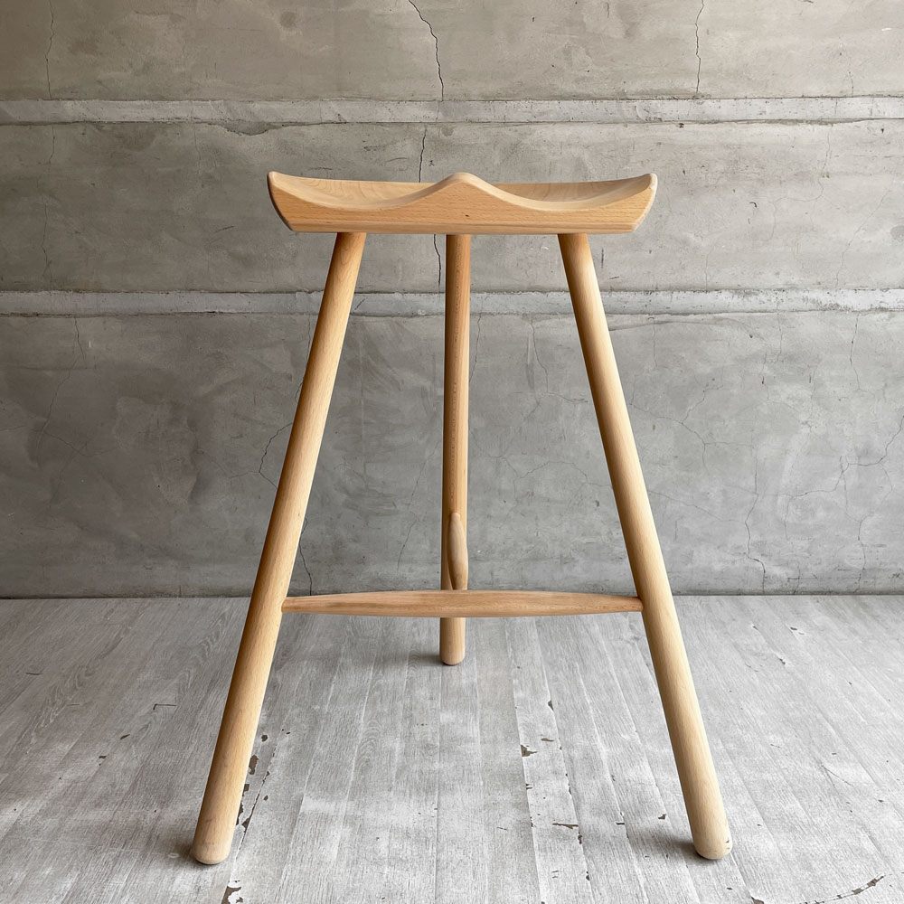 ワーナー Werner シューメーカーチェア Shoemaker Chair NO.69 スツール ビーチ材 ラーズ・ワーナー 北欧家具  デンマーク