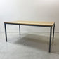 ノートファニチャー NAUT furniture アトリエテーブル Atelier table ダイニングテーブル タモ無垢材 スチールレッグ ナチュラル ●