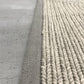 クヴァドラ Kvadrat アラム Aram ラグ ウール リブ編み 298×195cm キナサンド Kinnasand デンマーク 〓
