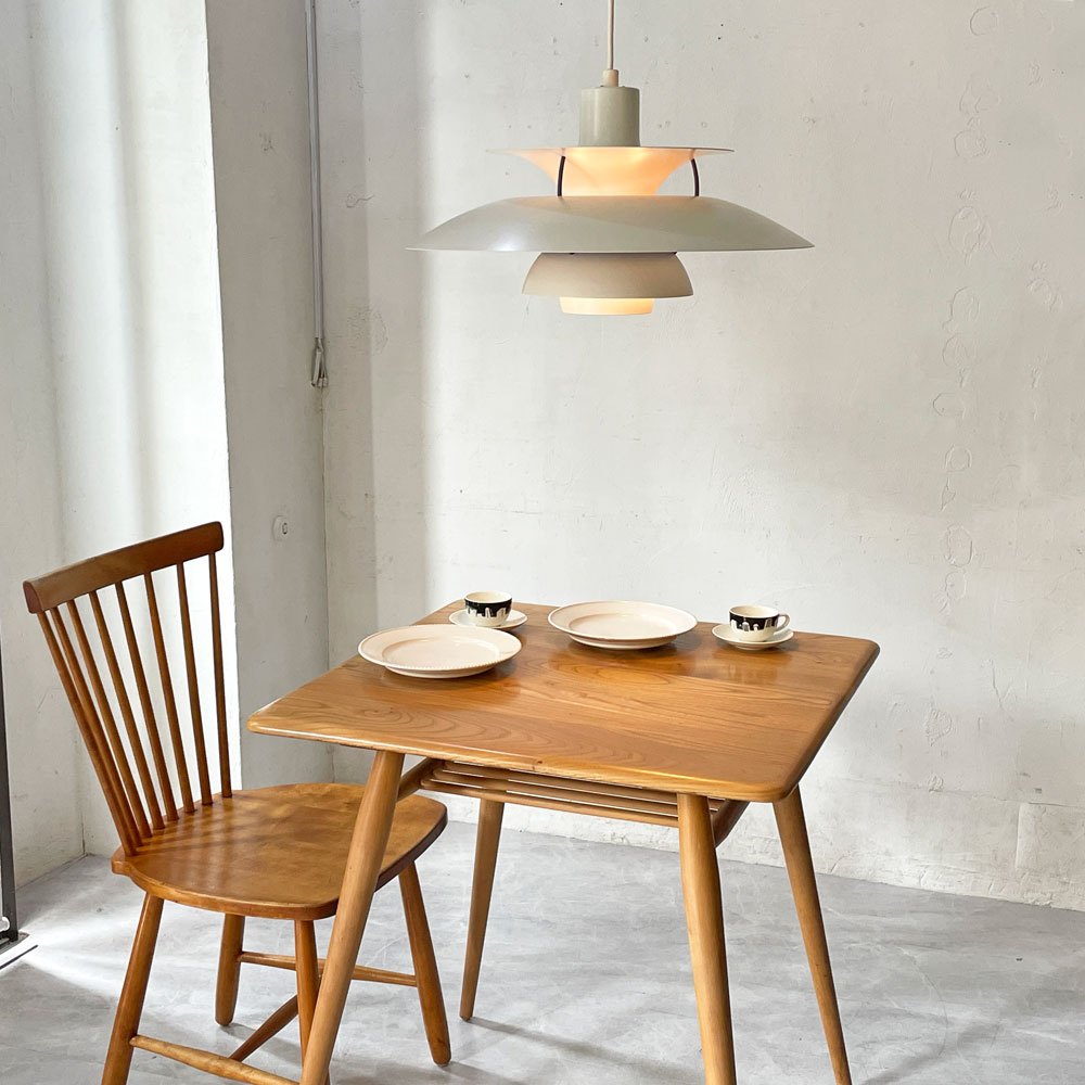 ルイスポールセン Louis Poulsen PH5 ペンダントライト ポール・ヘニングセン Poul Henningsen クラシックホワイト デンマーク 名作照明 ★