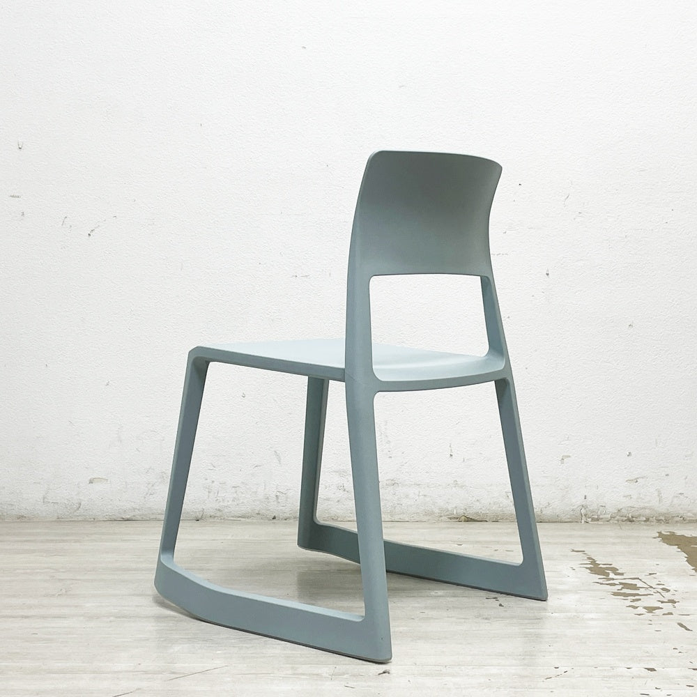 ヴィトラ Vitra ティプトン Tip Ton ダイニングチェア デスクチェア アイスグレー スタッキング チルト機能 定価￥42,900- A ●