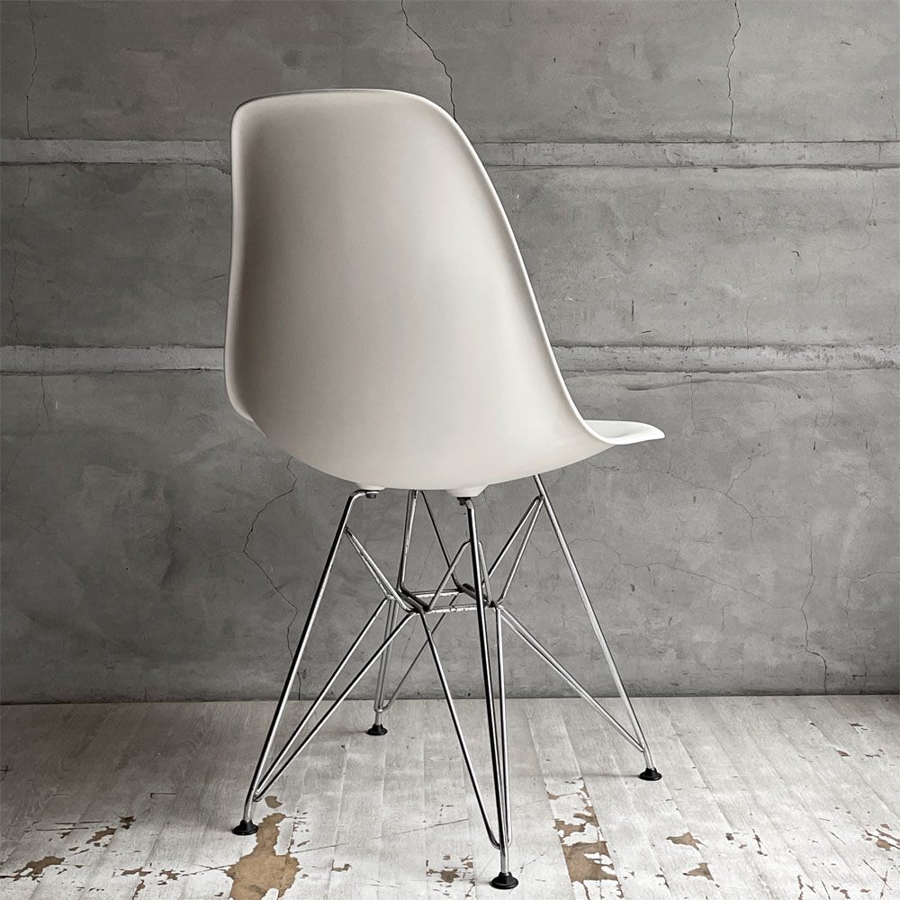 ヴィトラ vitra サイドシェルチェア ポリプロピレン製 ホワイト エッフェルベース C&R イームズ ミッドセンチュリー ♪