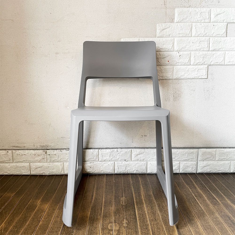 ヴィトラ Vitra ティプトン Tip Ton ワークチェア ダイニングチェア デスクチェア バサルト スタッキング チルト機能 定価￥47,300- A ◎
