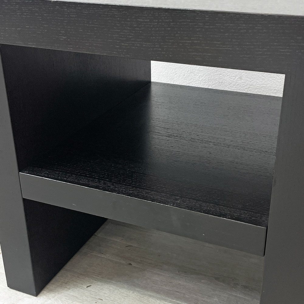 カッシーナイクスシー Cassina ixc ゼン ZEN サイドテーブル アッシュ材 ダークブラウン カトリーヌ・メミ モダンデザイン ●