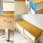 モダニカ MODERNICA イームズストレージユニット Storage Unit  2列2段 ラミネートドア＋1ドロワーユニット C&R 収納家具  ミッドセンチュリー 廃盤 ビンテージ ★
