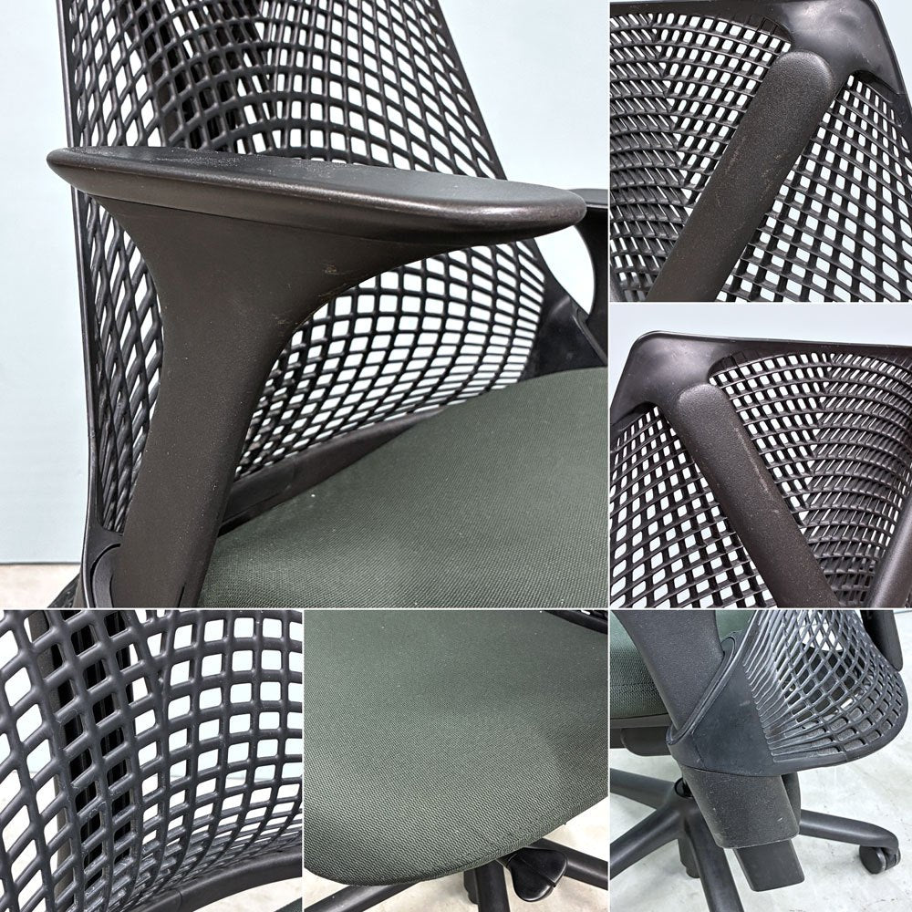 ハーマンミラー Herman Miller セイルチェア SAYL Chair デスクチェア オフィスチェア ブラック 旧モデル イヴ・ベアール モダンデザイン ◎