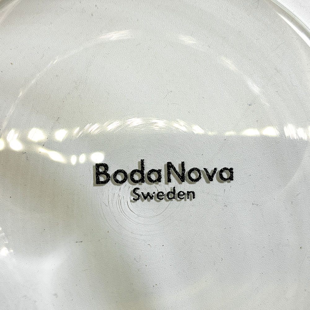 ボダノバ Boda Nova ガラスボウル ＋ コルクマット 耐熱ガラス シグネ・ペーション・メリン Signe Persson Melin 北欧食器 スウェーデン A ★
