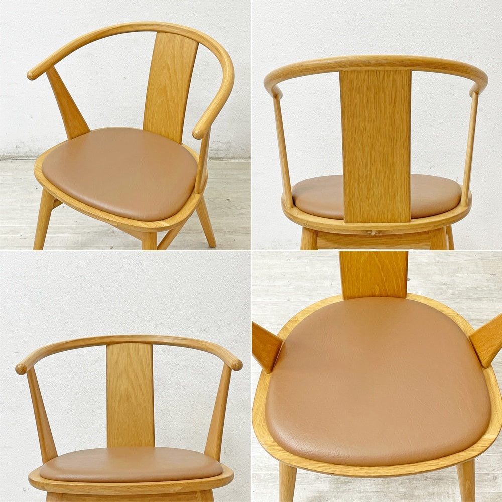 ノーウェアライクホーム NO WHERE LIKE HOME バッケンII BAKKEN2 オーク材 ダイニングチェア 関家具 北欧スタイル ●