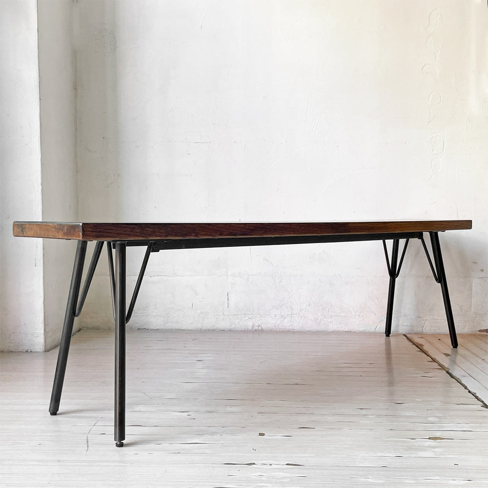 アクメファニチャー ACME Furniture グランビュー ベンチ GRANDVIEW BENCH オーク無垢材 スチール Lサイズ インダストリアル W150cm 定価￥50,600- ★