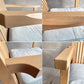 ダブルティー WTW アペルト チェア APERTO CHAIR NT アームチェア ラウンジチェア 1Pソファ アッシュ材 デニム地 西海岸 ウエストコースト ♪