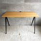 ヘイ HAY ピラミッドデスク PYRAMID DESK オーク材×スチール脚 コンパスレッグ W120cm 定価￥55,000- ♪