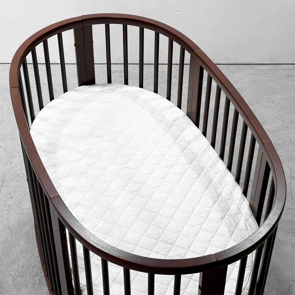 ストッケ STOKKE スリーピーベッド Sleepi Bed ブナ材 ロッド＆マットレス＆シーツ＆キャスター付 2段階サイズ  ●
