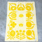 ラプアンカンクリ LAPUAN KANKURIT × 鹿児島睦 ヴィリクッカ VILLIKUKKA ウールブランケット イエロー 90×130cm 未使用品 ◎