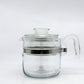 オールドパイレックス OLD PYREX コーニング社 Corning フレームウェア FLAMEWARE 7754 パーコレーター PERCOLATOR 4cup コーヒーポット ガラス 1950年～1960年代 ●