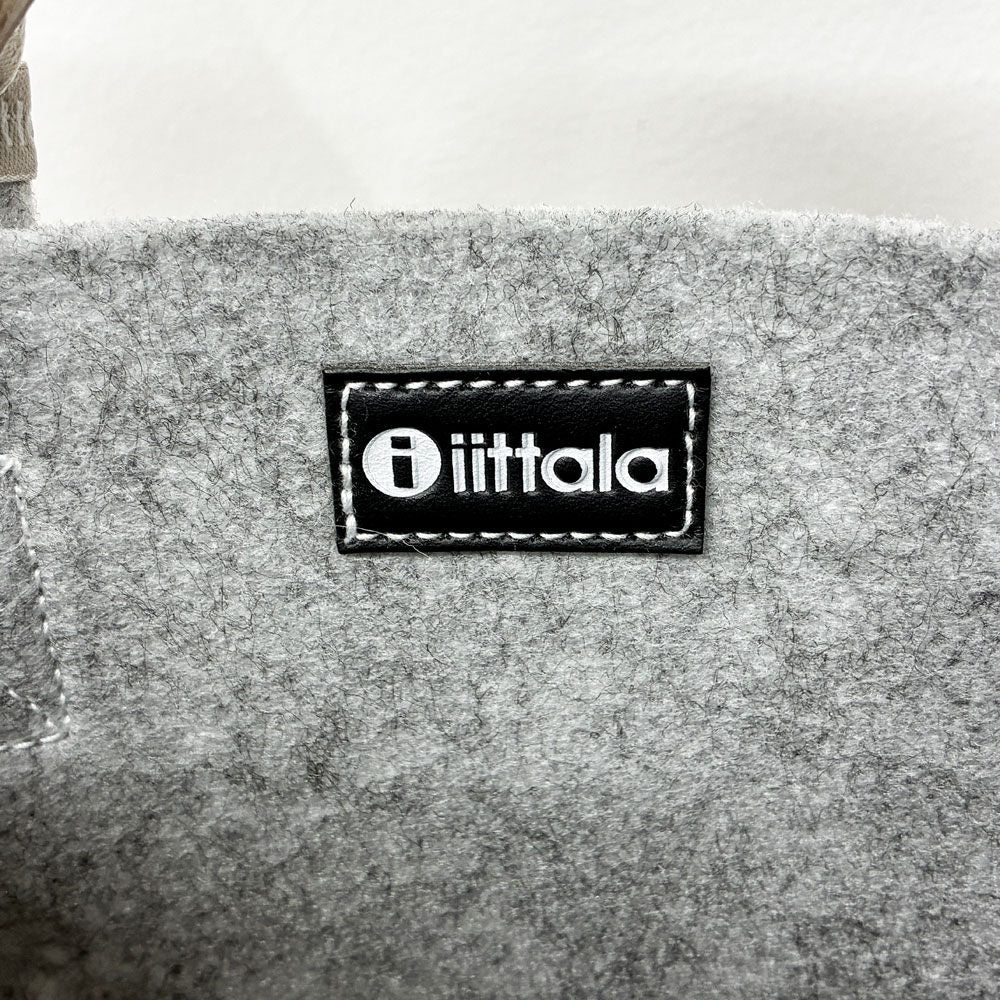 イッタラ iittala メノ MENO ホームバッグ Sサイズ グレー フェルト トートバッグ ハッリ・コスキネン フィンランド 北欧雑貨 廃盤サイズ ◎