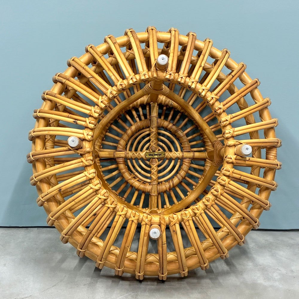 シカデザイン Sika Design ラタンスツール S フランコ アルビニ Franco Albini ハンドメイド デンマーク 北欧 ACTUS取扱 ◎