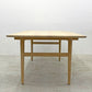 カールハンセン&サン Carl Hansen&Son CH327 ダイニングテーブル オーク材 ホワイトオイルフィニッシュ W190cm ハンス J. ウェグナー 現状品 〓