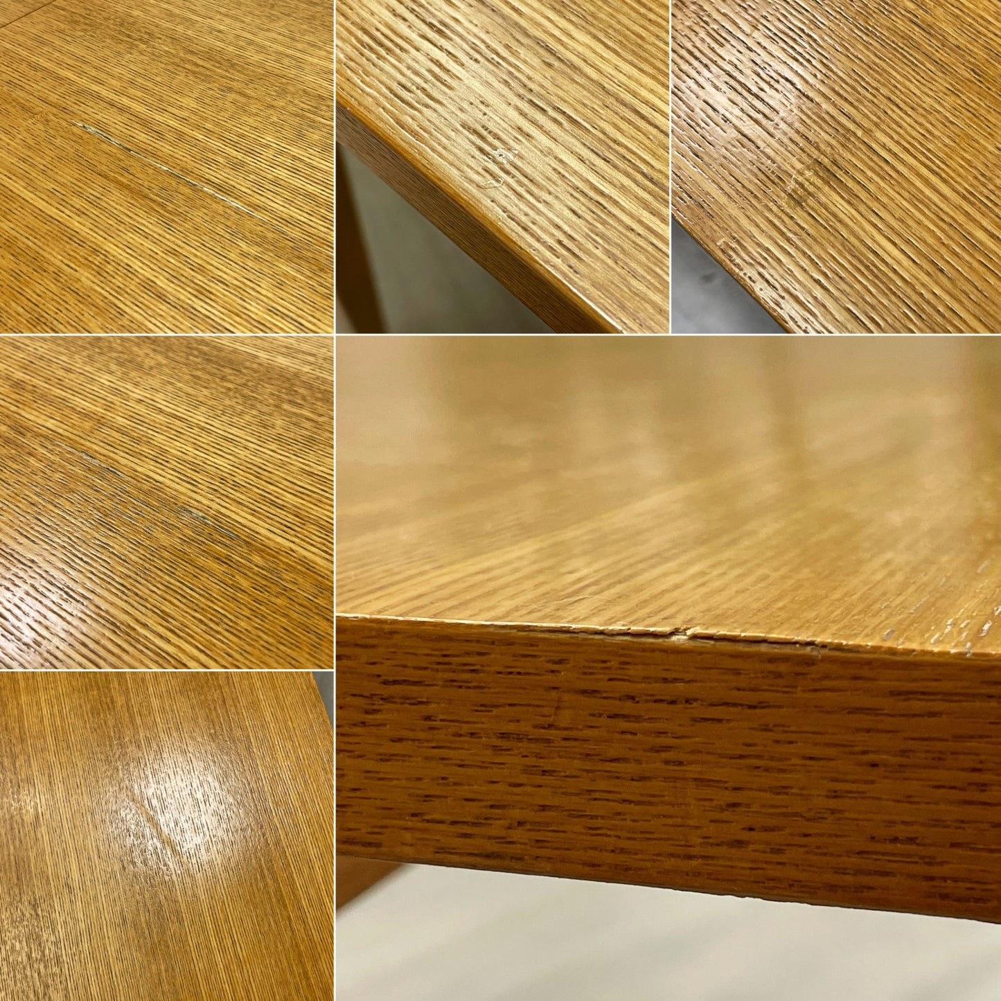 無印良品 MUJI エクステンション ダイニングテーブル 伸長式 オーク材 W85cm ナチュラル 廃番 ●