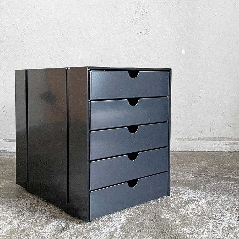 ユーエスエムハラー USM Haller モジュラーファニチャー Modular Furniture ハラーシステム イノス inos レターケース ５段 B ■