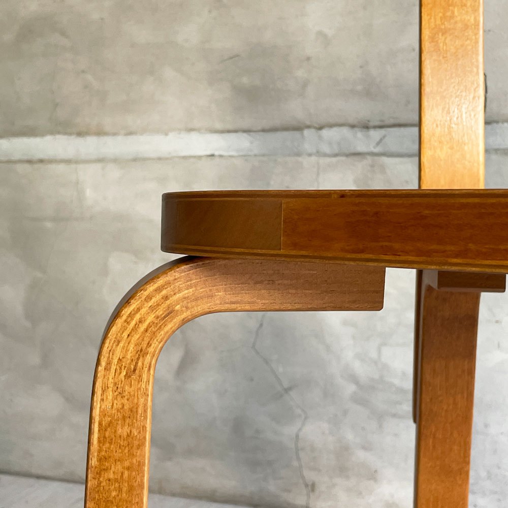 アルテック artek チェア 69 Chair 69 ハニーステイン 初期ハニー バーチ材 アルヴァ・アアルト フィンランド 北欧家具 ♪