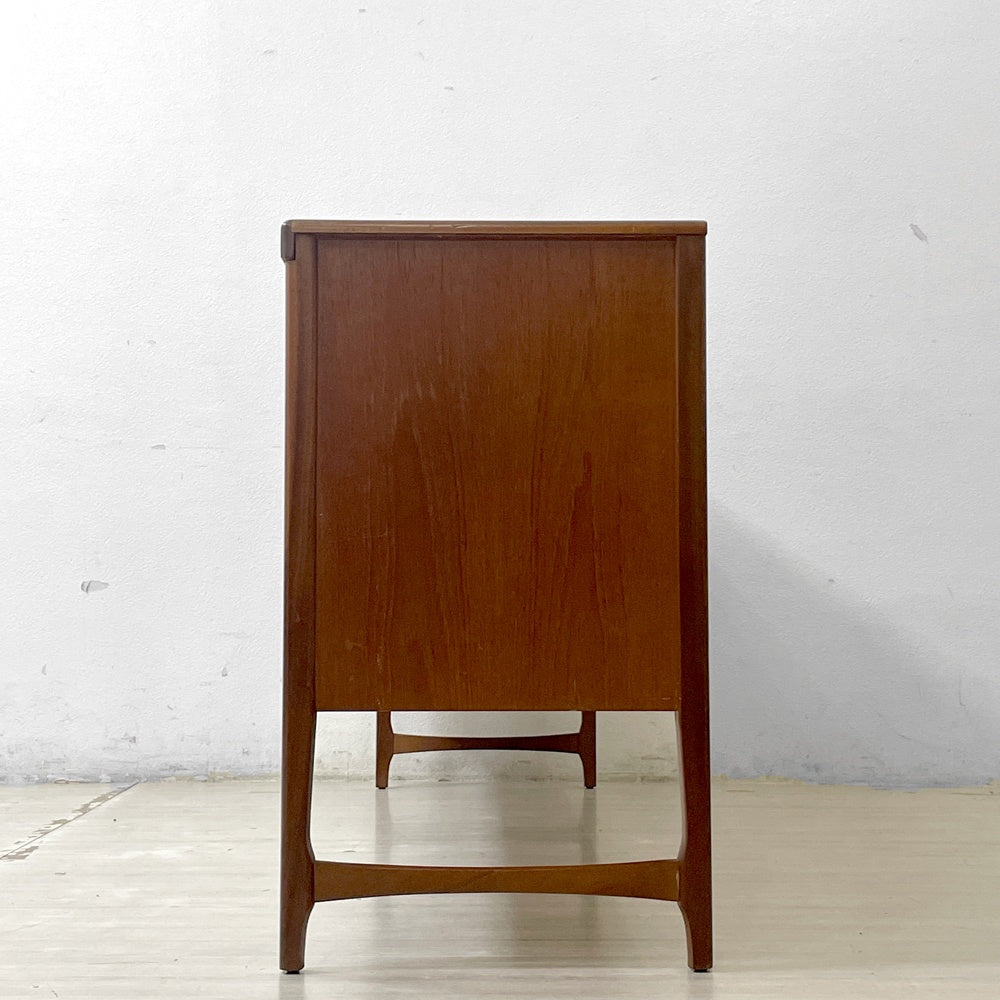 ネイサンファニチャー Nathan Furniture サークルズ サイドボード Circles Sideboard チーク材 Patrick Lee W183cm 北欧スタイル ビンテージ 英国 ●