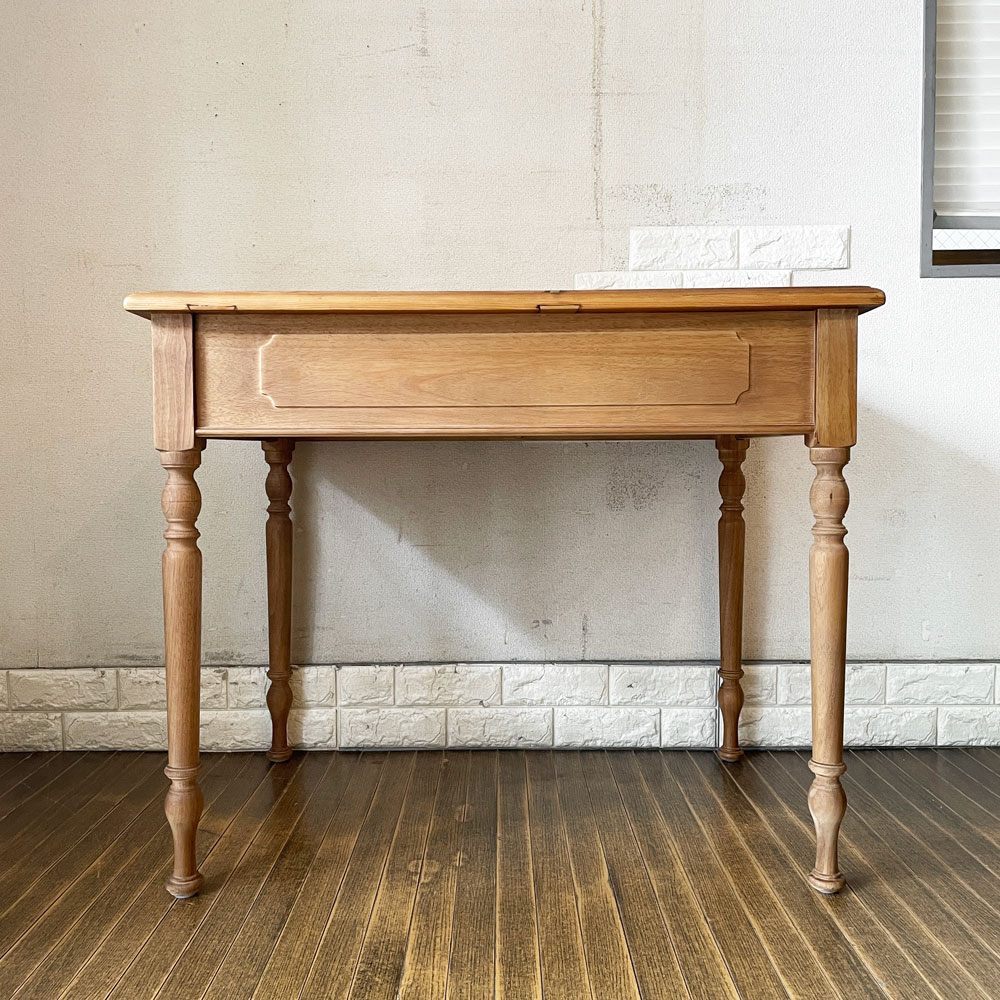 クラッシュゲート CRASH GATE ノットアンティークス Knot antiques オリザデスク ORIZA DESK 杉古材 W91cm 抽斗2杯 定価￥104,500- ◎
