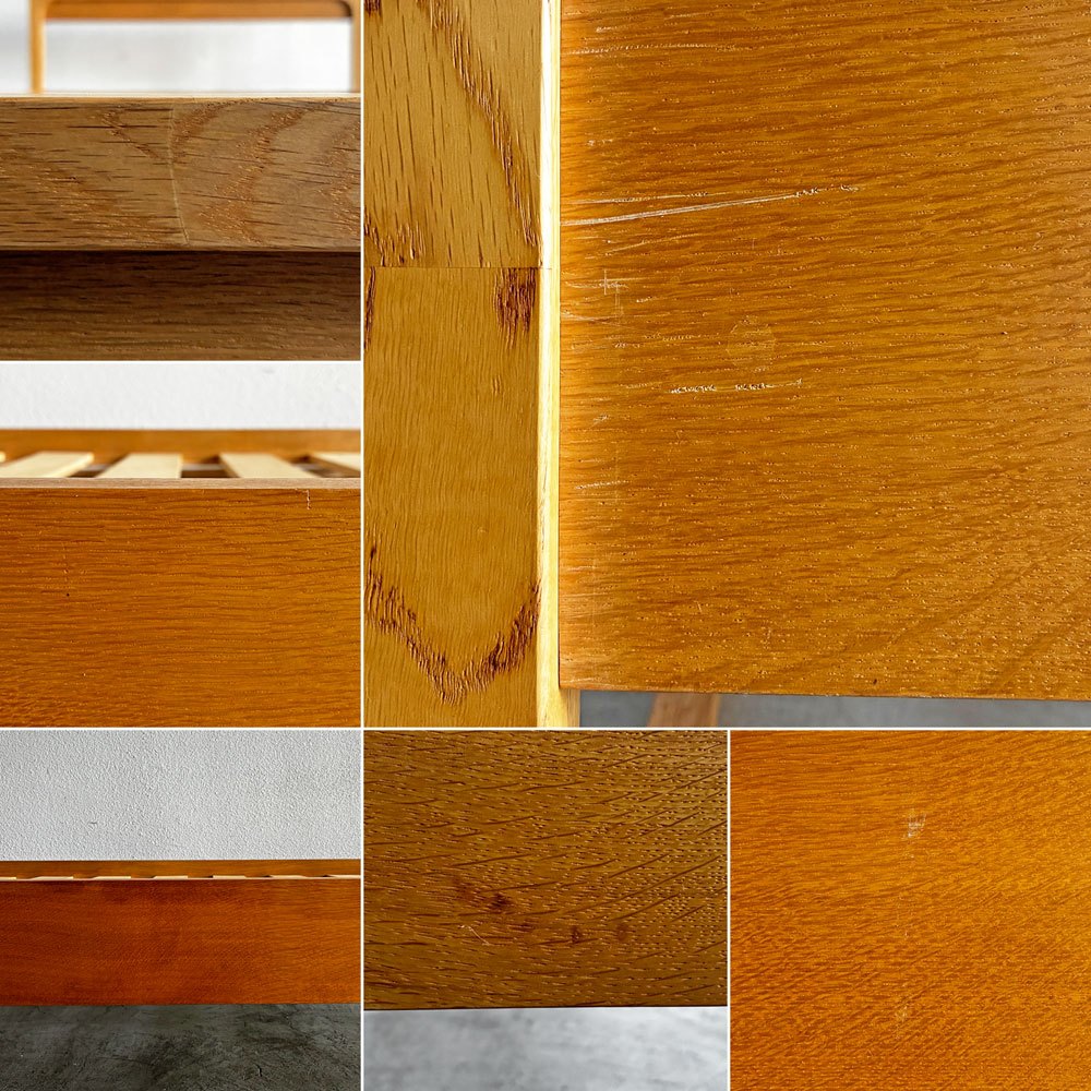 アクタス ACTUS アクタスキッズ フォピッシュ foppish ベッドフレーム シングルサイズ W207cm オーク材 石田和人 廃番 〓