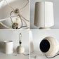 ワイルドウッド Wildwood ミニランプ ガーデニア mimi lamp Gardenia テーブルランプ ホワイト リネン生地シェード 信楽焼 陶器 参考定価￥32,010- ■