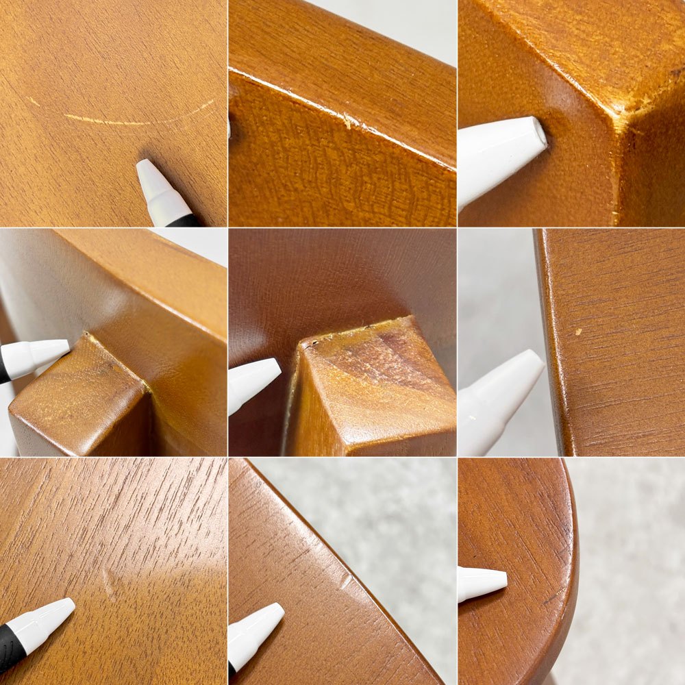 スキャンティーク SCANTEAK コントール KONTUR ダイニングチェア チーク材 北欧スタイル B ●