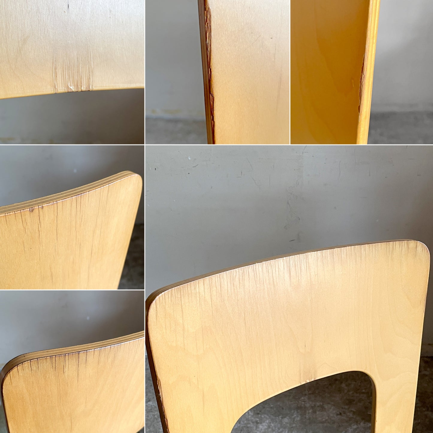 アルテック artek チェア66 CHAIR66 ダイニングチェア ナチュラルラッカー バーチ材 ファブリックシート アルヴァ・アアルト フィンランド 北欧家具 ビンテージ B ■