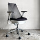 ハーマンミラー HermanMiller セイルチェア SAYL Chair ブラック サスペンションミドルバック アジャスタブルアーム 2023年製 イヴ・ベアール モダンデザイン ■
