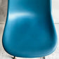 ハーマンミラー HermanMiller サイドシェルチェア ドゥエルレッグ DSW ピーコックブルー × エボニー ポリプロピレン製 イームズ ミッドセンチュリー 廃番色 ♪