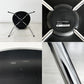 フリッツハンセン Fritz Hansen セブンチェア ダイニングチェア カラードアッシュ ブラック アルネ・ヤコブセン 北欧 デンマーク 定価75,680円 美品 A ●